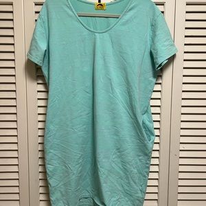 Kealopiko EUC Super soft comfy fabric t-shirt dress with pockets🦋